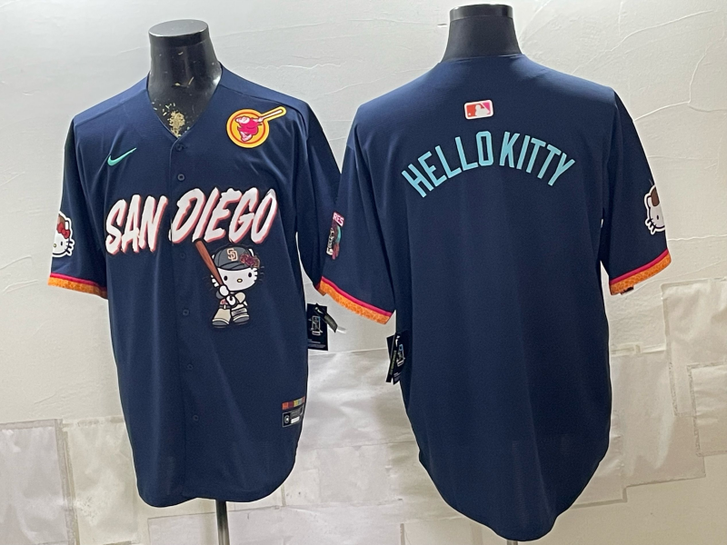 Men San Diego Padres blank blue Nike 2026 MLB Jersey 0830002